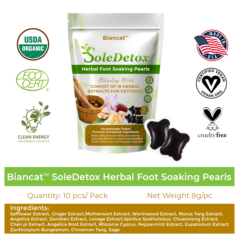 Biancat™ SoleDetox Herbal Foot Soaking Pearls
