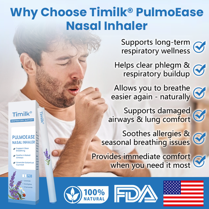 Timilk® PulmoEase Nasal Inhaler🌟
