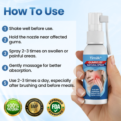 Timilk® GumRelief Natural Spray