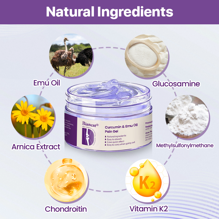 Biancat® Curcumin & Emu Oil Pain Gel⭐
