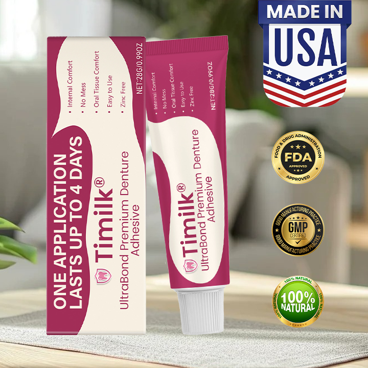 Timilk® UltraBond Premium Denture Adhesive⭐