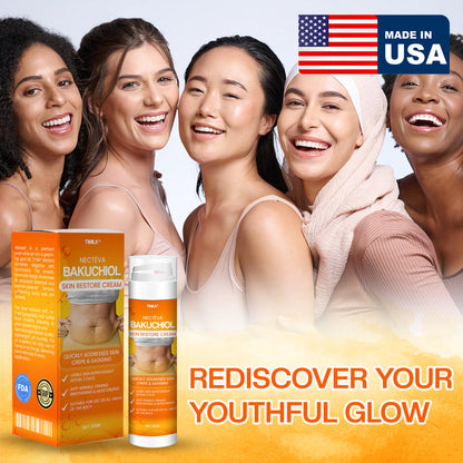 Timilk® Nectéva Bakuchiol Skin Restore Cream - (Anti-aging, Hydrating, Skin Firming & Lifting)