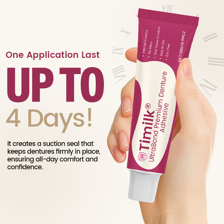 Timilk® UltraBond Premium Denture Adhesive⭐