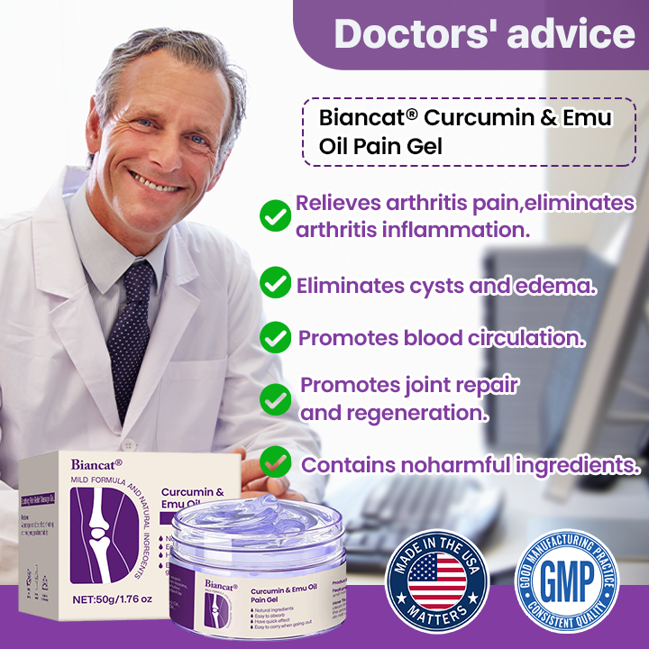 Biancat® Curcumin & Emu Oil Pain Gel⭐