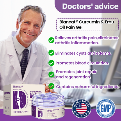 Biancat® Curcumin & Emu Oil Pain Gel⭐