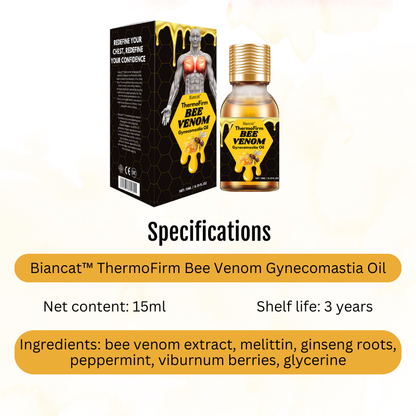 Biancat™ ThermoFirm Bee Venom Gynecomastia Oil.