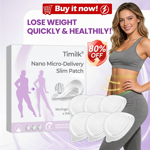 Timilk® Nano Micro-Delivery Slim Patch — Moringa·Berberine x NAD+ 10-in-1